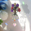 Light Catching Crystal Jewelry Wind Chime Pendant (4 Season Happiness Tree)