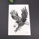 2pcs Eagle Fashion Arm Waterproof Simulation Body Tattoo Stickers