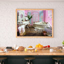 5D DIY Diamond Painting Bathtub Full Drill Rhinestone Mosaic Art Picture Kit