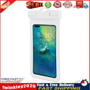 Waterproof Swimming Underwater Mobile Phone Protective Pouch Bag (White) Newly