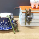 2pcs Creative Climbing Ladder Koala Flower Pot Cup Edge Hanging Ornaments Newly