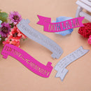 2pcs Slogan Cutting Dies Stencils Scrapbook Embossing DIY Craft Album Cards-2047
