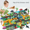 Dinosaur Traffic Road Baby Play Mat Kids Climb Floor Game Pad (83 X 57cm) Newly