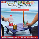Portable Foldable Plate Table Coffee Table Computer Desk for Camping Tent Picnic
