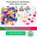 Craft Kit Polymer Clay Bracelet Accessories Spacer Beads Jewelry Making Sets