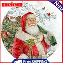 5D DIY Full Round Drill Diamond Painting Kit Christmas Santa Drawing Ornament