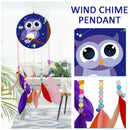 DIY Diamond Wind Chimes Pendant Rhinestones Picture Art Craft Home Wall Decor