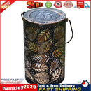 LED Solar Lantern Light Outdoor Waterproof Hollow Leaf Projection Lamp (A) Newly