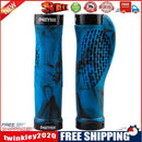1 Pair MTB Mountain Bike Handlebar Grips Anti-Skid Rubber Cover (Dark Blue)