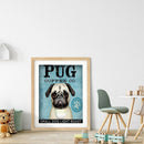 5D DIY Full Round Drill Diamond Painting Poster Dog Letter Decor (sz1132)