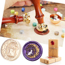 Animal Retro Wax Seal Stamp Head Fire Paint for Wedding Invitations (DW19)