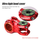 Ultra Lightweight Mountain Road Bike Headset Stem Top Cap for 28.6mm Fork Tub