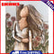 Girl by Garden Oil Paint By Numbers DIY Frameless Drawing Picture Kit for Adults