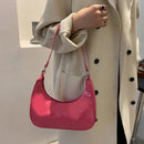 Women Fashion Patent Leather Handbag Purse Lady Zipper Casual Messenger Bag