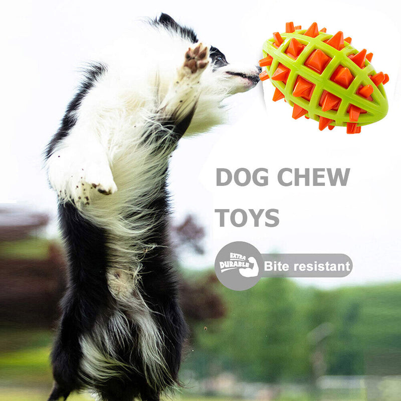 Pet Chew Toys TPR Interactive Playing Funny Molar Dog Squeaky Sound Puppy T
