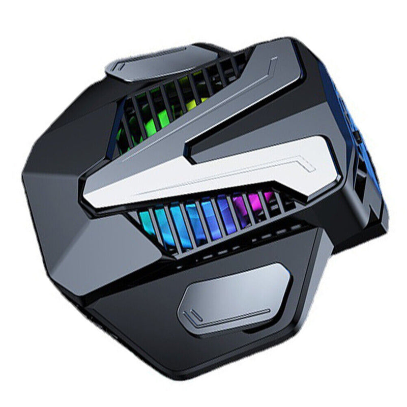 Mobile Phone Cooling Fan Radiator Turbo RGB Game Cooler Heat Sink Fast Cool