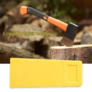 Tree Felling Wedge Felled Chock Cutting Spiked Wedge for Logging (8 inch) Newly