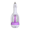 Vehicle Humidifier USB Air Purifier Diffuser Aromatherapy Mist Maker(Purple