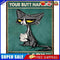 Cartoon Napkin Cat Oil Paint By Numbers Kit DIY Acrylic Painting on Canvas