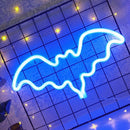Bat LED Acrylic Neon Lamp Pendant Dormitory Bar Atmosphere Household Supplies