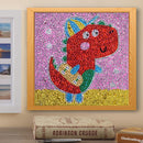 5D DIY Full Drill Special Shaped Diamond Painting Dinosaur Cross Stitch Kit