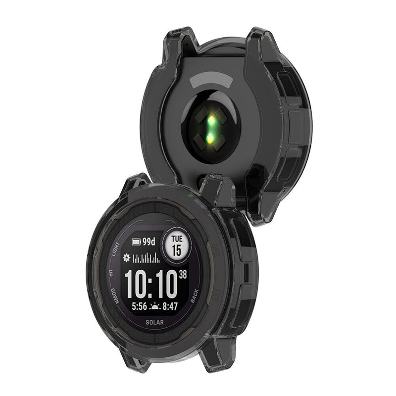 Watch Replacement Frame Half-full Coverage Hollow Protective Shell (Black) Newly