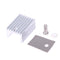 Hot Selling 10pcs/Lot Heatsink Heatsink with Screw Sets for TO-220 Ho