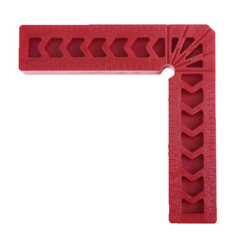 L Shape Right Angle Ruler Carpentry Measuring Gauges Positioning Tool(4inch