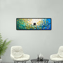 5D Diamond Painting Mosaic Kit Rhinestone Two Birds On the Tree Cross Stitch