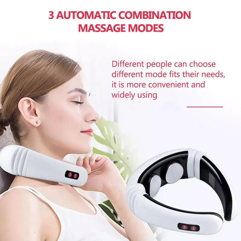 Cervical Spine Massager Multi-functional Hot Compress Neck Protector~