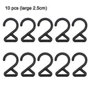 10x Outdoor Camping Hook Z-Shaped Storage Hanging Hook Buckle DIY Pot Pan H