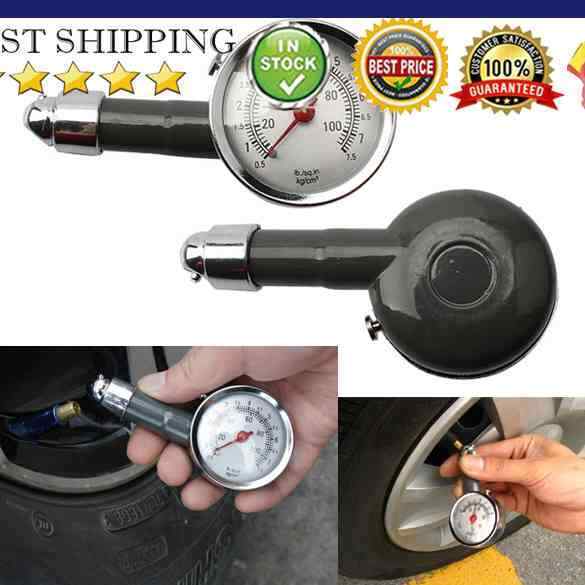 Bike Motor Tyre Air Pressure Gauge Metes Vehicle Tester Monitoring System