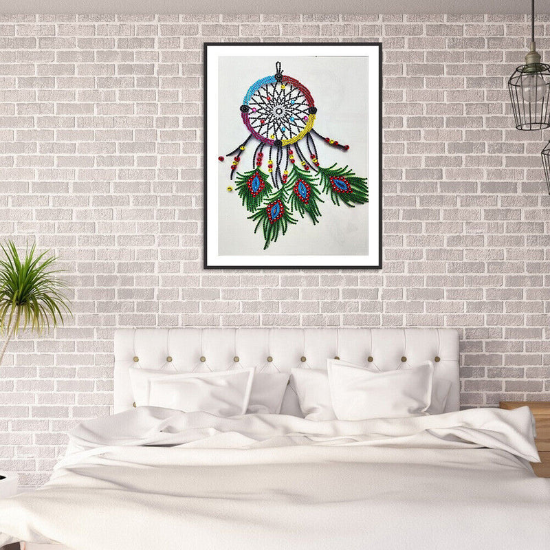 Diamond Painting 5D DIY Dream Catcher Partial Special Drill Kit (PH111)