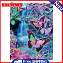 Butterfly 5D Full Diamonds Painting DIY Embroidery Cross Stitch Home Decor