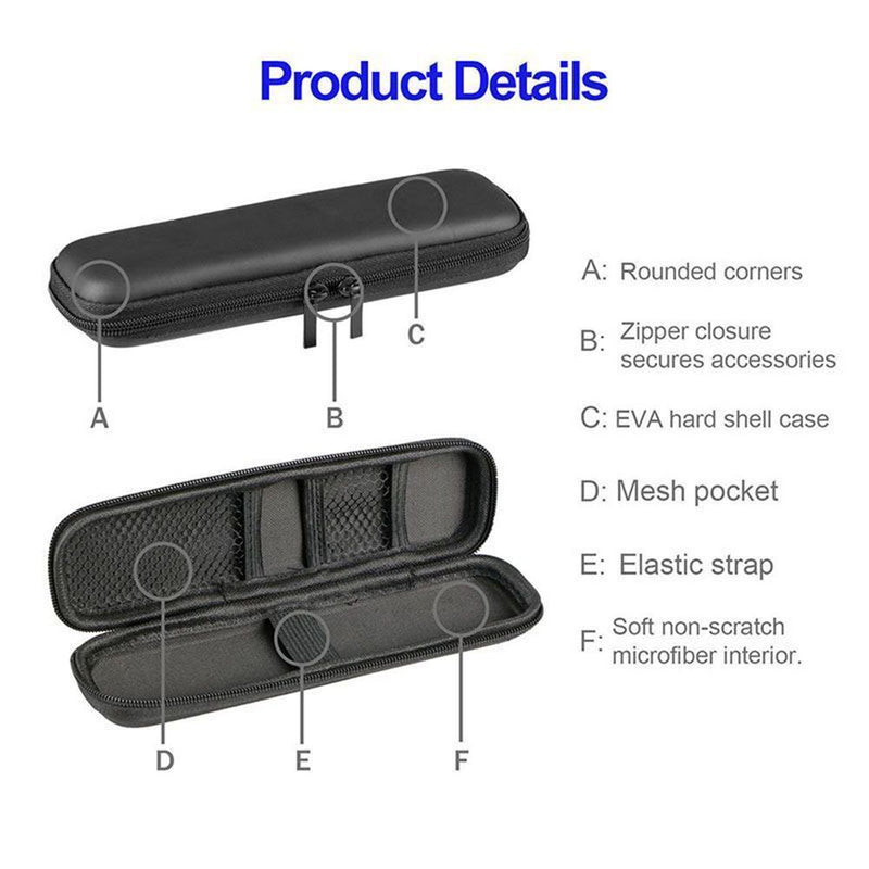 Earphone Pouch Makeup Box Pen Case Stationery Cover Pencil Holder Storage Bag