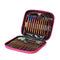 13pairs Knitting Knitting Colorful Carbonization Bamboo Crochet Hooks Clips Set