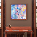 Rhinestone Special Shaped 5D DIY Pictures Art Kit Rabbit Home Diamond Painting