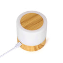 LED Night Light 7 Colors USB Bedside Living Room Table Lamp (Remote Wood) Newly