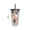 #A Halloween Coffee Mug Luminous Drink Bottle Food Grade Fruit Cups for Home Off