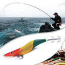 14cm 20g Luminous Wood Shrimp Fishing Lures Artificial Wobbler Bait (8)