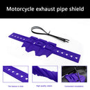 Silicone Motorcycle Silencer Round Oval Exhaust Protector Motorbike Accessori