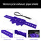 Silicone Motorcycle Silencer Round Oval Exhaust Protector Motorbike Accessori
