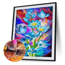 Diamond Painting 5D Blue Flower DIY Full Round Drill Kit Rhinestone Home Decor