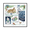 14CT Christmas Counted Partial Cross Stitch Embroidery DIY Cotton Needlework