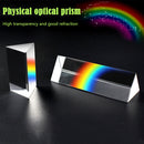 25x25x80mm Triangular Prism Students Supplies Alloy for Photography Kids Science