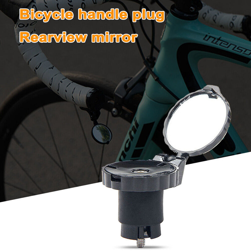 YSANAM Road Bicycle Handlebar Rearview Plug Reflector Mirror (No Light) Newly