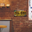 License Plate 284888 Metal Retro Tin Sign for Living Room Bar Club Cafe Decor