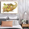 2 Strands Harvest Basketball Partial Embroidery Stamped Cross Stitch Home Decor Gift