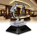 Solar Showcase 360 Turntable Rotating Jewelry Watch Ring Display Stand 037