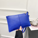Women Clutch Handbags Envelope Long Wallet Solid Color Lady Party Evening Purse